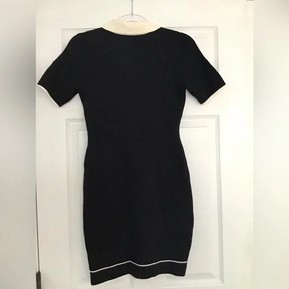 ZOE AND CLAIRE Contrast Mini Sweater Dress | Size S - Picture 5 of 11